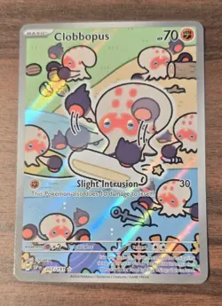 Clobbopus Illustration Rare NEAR MINT Surging Sparks Pokemon Card 207/191 - Image 1