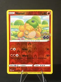 Numel Peelable Ditto Reverse Holo Pokemon Go TCG Card 013/078 Unpeeled - Image 1