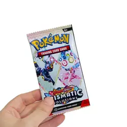360pcs cartoon trading card set - prismatic evolutions booster battle gift ENG - Image 3