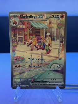 Skeledirge EX Holo Paldea Evolved Illustration Rare Card 258/193 Sv02 - Image 1