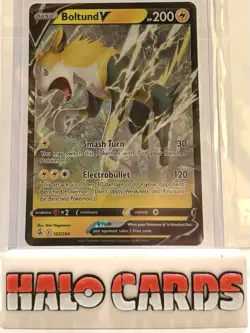 PACK FRESH Pokemon TCG Boltund v Fusion Strike Holo Ultra Rare Card 103/264 J - Image 1