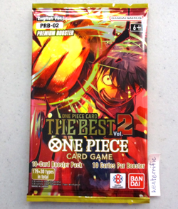 The Best Vol.2 Premium Booster Pack One Piece Card Game PRB02 English OP TCG - Image 1