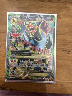 Pokemon TCG Mega-Houndoom-EX Holo Full Art Ultra Rare Card 154/162 - Image 1