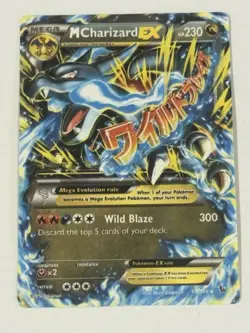 Pokemon TCG Mega-Charizard-EX Flashfire 69/106 XY Card Rare - Image 1
