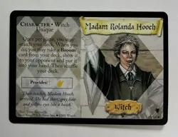 Harry Potter Trading Card Madam Rolanda Hooch #13/80 Rare WOTC TCG LP - Image 1