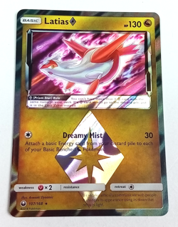 Latias 107/168 Celestial Storm Holo Rare Pokemon Card 2018 - Image 1