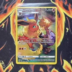 Flareon & Blue TG01/TG30 Brilliant Stars Trainer Gallery NM Rare Pokemon Card - Image 1