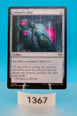 MTG Ashnod's Altar Commander Masters Regular #368 - Image 1