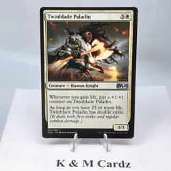 MTG - M20 - Twinblade Paladin - #285 - Near Mint - Image 1