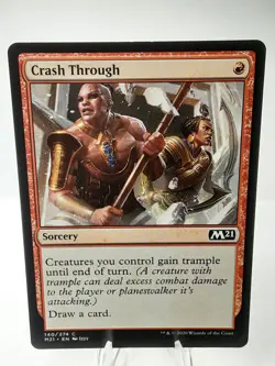 MTG - M21 - Crash Through - #140 - Lightly Played - Image 1