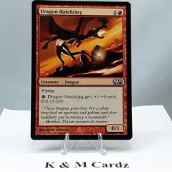 MTG - M13 - Dragon Hatchling - #128 - Lightly Played - Image 1