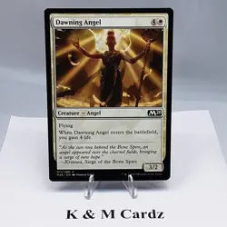 MTG - M20 - Dawning Angel - #011 - Lightly Played - Image 1
