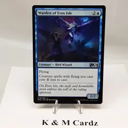 MTG - M20 - Warden of Evos Isle - #079 - Lightly Played - Image 1