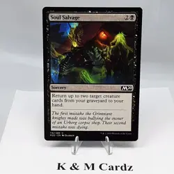 MTG - M20 - Soul Salvage - #116 - Near Mint - Image 1