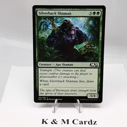MTG - M20 - Silverback Shaman - #195 - Lightly Played - Image 1