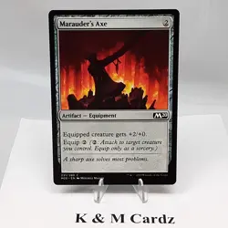 MTG - M20 - Marauder's Axe - #231 - Lightly Played - Image 1