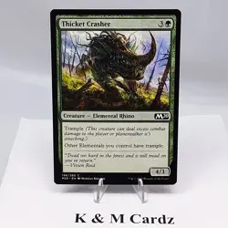 MTG - M20 - Thicket Crasher - #196 - Near Mint - Image 1