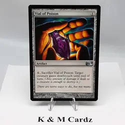 MTG - M14 - Vial of Poison - #226 - Lightly Played - Image 1