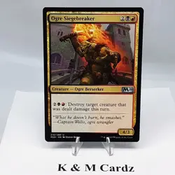 MTG - M20 - Ogre Siegebreaker - #215 - Lightly Played - Image 1