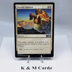 MTG - M20 - Eternal Isolation - #015 - Lightly Played - Image 1