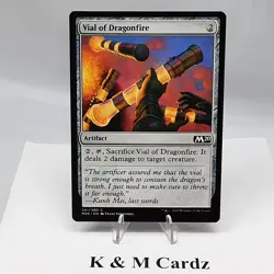 MTG - M20 - Vial of Dragonfire - #241 - Lightly Played - Image 1