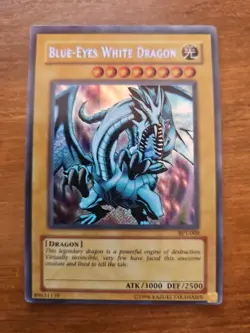 Blue-Eyes White Dragon BPT-009 Yugioh - Image 1