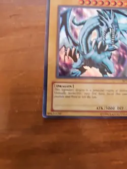 Blue-Eyes White Dragon BPT-009 Yugioh - Image 3