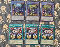 Illusion of Chaos x3 Ultra Rare + Secrets of Dark Magic x3 Yugioh - Image 1