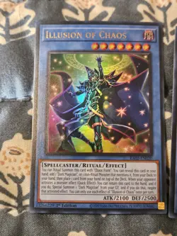 Illusion of Chaos x3 Ultra Rare + Secrets of Dark Magic x3 Yugioh - Image 2