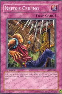 Needle Ceiling - PGD-045 - Common - 1st Edition LP Yugioh Pharaonic Guardian - Image 1