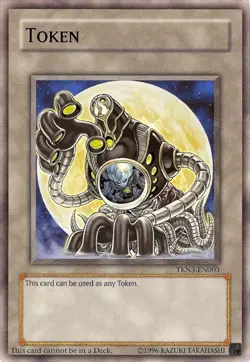 Moon Token - TKN3-EN003 - Common - Unlimited Edition NM Yugioh Token Pack 3 - Image 1