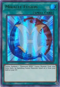 Miracle Fusion - DUPO-EN055 - Ultra Rare - Unlimited Edition LP Yugioh Duel Powe - Image 1