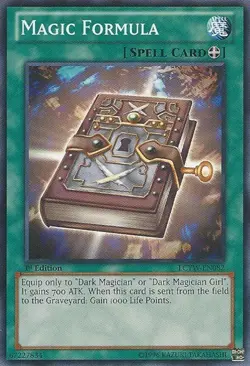Magic Formula - LCYW-EN082 - Common - 1st Edition NM Yugioh Legendary Collection - Image 1