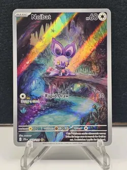 Noibat 169/159 Sv09: Scarlet & Violet Journey Together Pokemon Card SIR Holo - Image 1