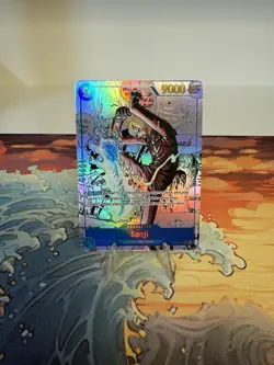 SANJI ENGLISH OP06-119 Manga Alt Art ONE PIECE CARD THE BEST vol.2 PRB-02 - Image 5