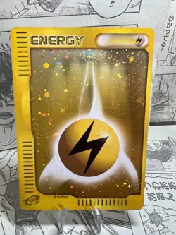 Pokemon Card Lightning Energy E-Series McDonalds Japanese SWIRL - Image 1