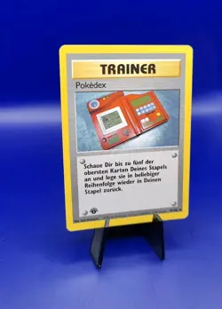 Pokedex 87/102 1st Edition GERMAN Base Set Pokemon Card TCG Pokemon WOTC 1999 NM - Image 2