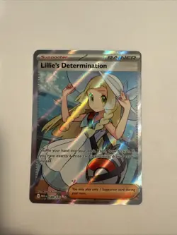 Pokemon TCG Mega Evolution Lillie’s Determination Full Art Trainer Card 169/132 - Image 1