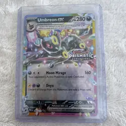 Pokemon TCG Umbreon EX 060/131 Prismatic Evolutions Card Stamped - Image 1