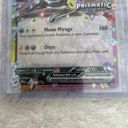 Pokemon TCG Umbreon EX 060/131 Prismatic Evolutions Card Stamped - Image 3