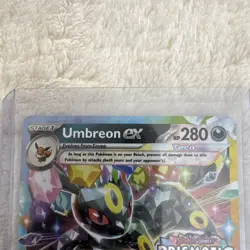 Pokemon TCG Umbreon EX 060/131 Prismatic Evolutions Card Stamped - Image 4