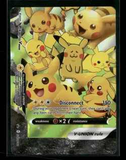 Pikachu V-Union SWSH141 Pokemon SWSH: Sword & Shield Promo Cards Promo NM - Image 1
