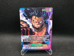 One Piece Card - MONKEY.D.LUFFY OP11-040 (L) Alt Art A Fist of Divine Speed Eng - Image 1