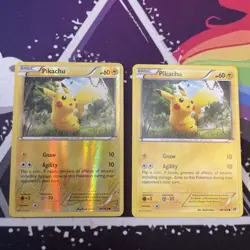 Pokemon Card Pikachu Breakthrough Reverse Holo 48/162 Near Mint Free Shipping - Image 1
