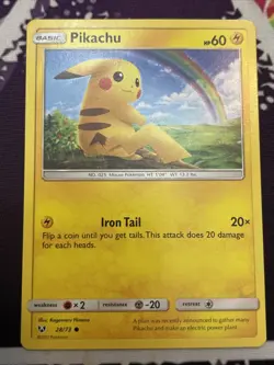 10x Pokemon Shining Legends Pikachu #28/73 Common Cards - Image 2