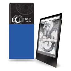 100 Ultra PRO Eclipse Pacific Blue Matte Deck Protectors Standard Card Sleeves - Image 2