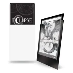 100 ULTRA PRO ECLIPSE MATTE ARCTIC WHITE DECK PROTECTORS Standard Card Sleeves - Image 2