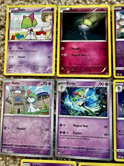 14x Ralts Kirlia Gardevoir Pokemon Card Lot W/ Reverse Holos & Shiny Gardevoir - Image 2