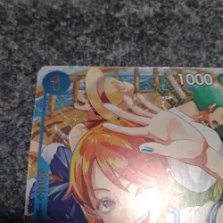 One Piece Card Nami OP09-050 Parallel Let's Start Campaign Promo Card Japan NM - Image 2