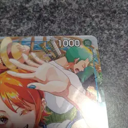 One Piece Card Nami OP09-050 Parallel Let's Start Campaign Promo Card Japan NM - Image 3